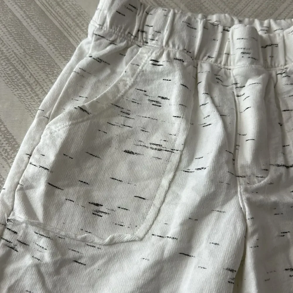 JoahLove Boys Peppered White Soft Shorts